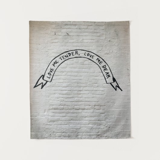 Liefde me lief, beste muurcitaten wandkleed (Voorkant)