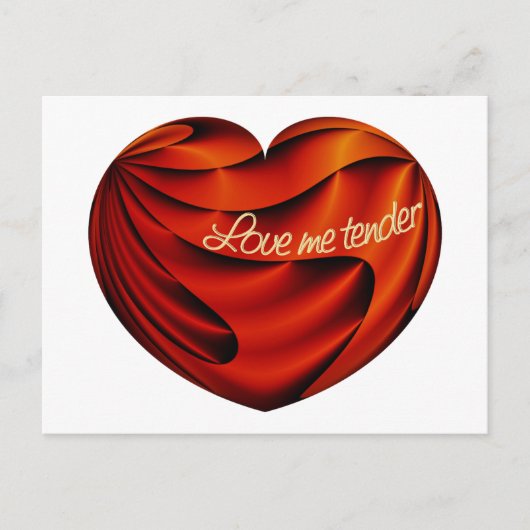 Liefde Me Zacht Briefkaart (Voorkant)