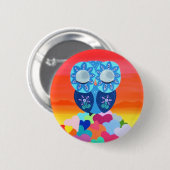 Liefde Medences Ronde Button 5,7 Cm (Voorkant /achterkant)