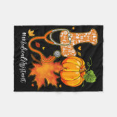 Liefde Medische Instant Herfst Herfst Pompoen Than Fleece Deken (Voorkant (Horizontaal))