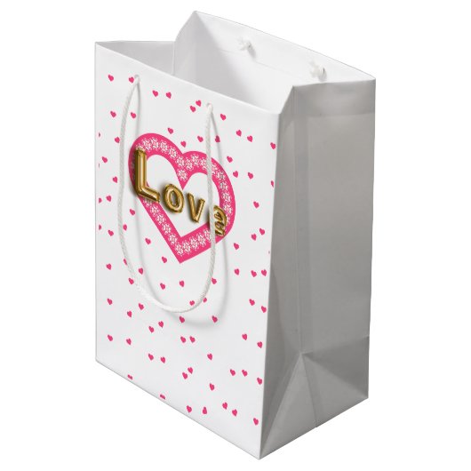 liefde medium cadeauzakje (Achterkant Gekanteld)