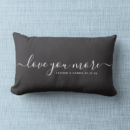 Liefde meer aangepaste naam Valentijnsdag Pas getr Kussen