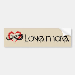 Liefde Meer Bumpersticker
