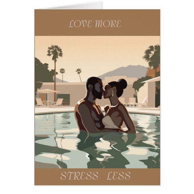 LIEFDE MEER DESIGN #1 KAART (Voorkant)