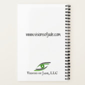 Liefde meer zorgen Minder Journal/Notitieboek Roze Notitieboek (Achterkant)