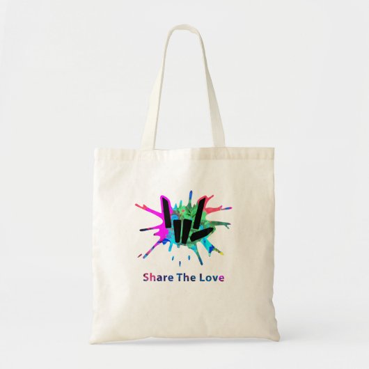 Liefde merch voor kinderen en jong tote bag (Voorkant)