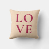 Liefde met afbeelding kussen (Achterkant)