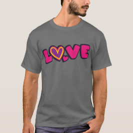 Liefde met al je hart t-shirt