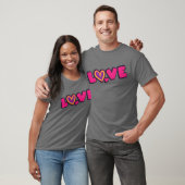 Liefde met al je hart t-shirt (Unisex)