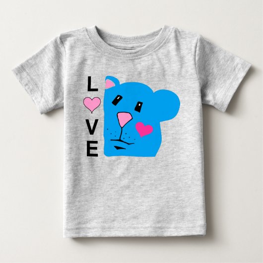 Liefde met Cute Chipmunk Toddler T-shirt (Voorkant)