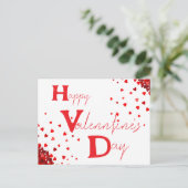 Liefde met dankbaarheid briefkaart (Staand voorkant)
