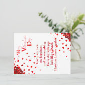 Liefde met dankbaarheid  kaart (Staand voorkant)