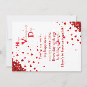 Liefde met dankbaarheid  kaart (Voorkant)