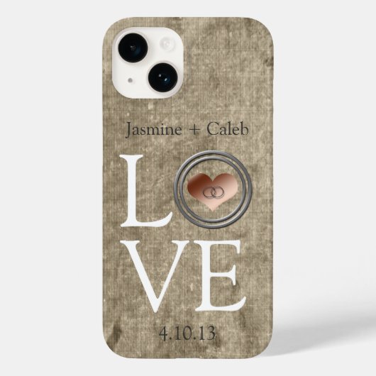 Liefde met deze ring van Shirley Taylor Case-Mate iPhone Case (Achterkant)