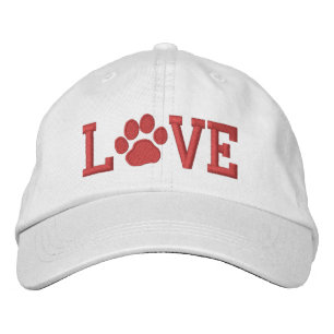 LIEFDE met Dog Paw Print   Schattigee Canine Lover Pet