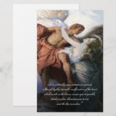 Liefde met een engel briefpapier (Voorkant / Achterkant)