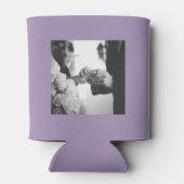 Liefde met een helder rood hart Gepersonaliseerde  Blikjeskoeler (Achterkant)