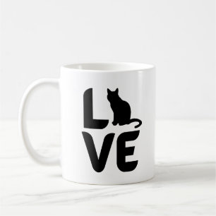 Liefde met een Kat als de O Koffiemok