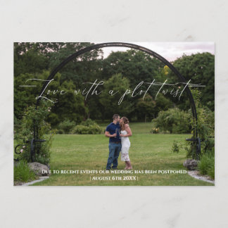 Liefde met een plot twist verander de datum kaart