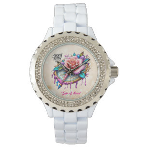 Liefde met elegantie horloge
