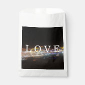 LIEFDE met elektrische lichten Bedankzakje (Voorkant)