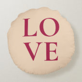 Liefde met foto rond kussen (Achterkant)