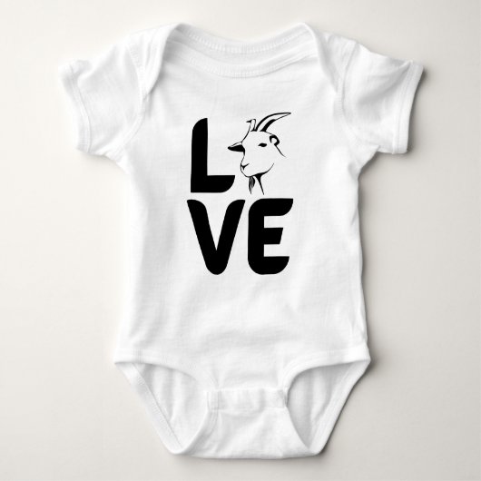 Liefde met Geit als de O Romper (Voorkant)