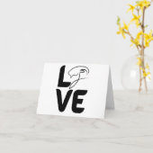 Liefde met Geit als O BLANK Kaart (Gele Bloem)