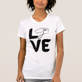 Liefde met Geit als O T-shirt