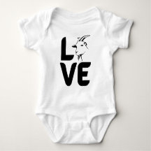 Liefde met Geit Baby Body – Schattige Geit Liefheb