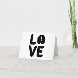 Liefde met geit en schapenhoef - Black BLANK Kaart