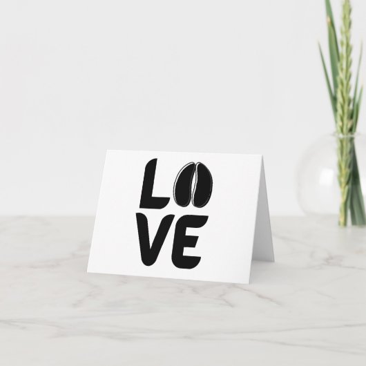 Liefde met geit en schapenhoef - Black BLANK Kaart (Voorkant)