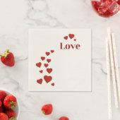 Liefde met harten servet (Insitu)