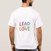 Liefde met lood t-shirt (Achterkant)