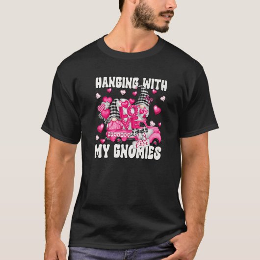 Liefde met mijn gnomen op Valentijnsdag Tru T-shirt (Voorkant)