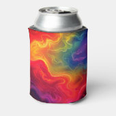 Liefde met Pride digitale kunst Blikjeskoeler (Blikje Achterkant)