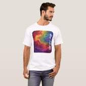 Liefde met Pride Digitale Print T-shirt (Voorkant volledig)