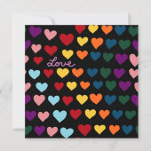 Liefde Met Regenboog van Harten (Voorkant)