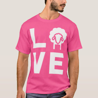 Liefde Met Schaap Grappig Schaap Lover Fluisteraar T-shirt