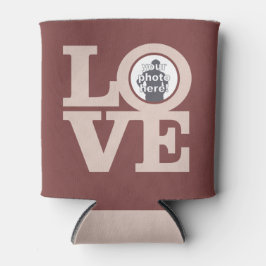 LIEFDE met UW FOTO aangepaste drankkoelers Blikjeskoeler