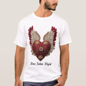 “Liefde Met Vleugels” T-shirt (Voorkant)