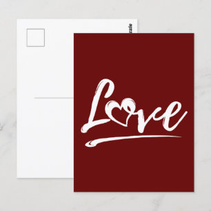 LIEFDE MET ZOEK HART VALENTIJN CADO BRIEFKAART