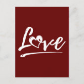LIEFDE MET ZOEK HART VALENTIJN CADO BRIEFKAART (Voorkant)