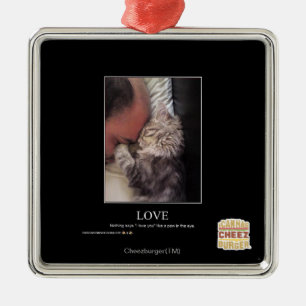 Liefde Metalen Ornament