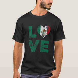 Liefde Mexico Vlag  Mexico Vakantie 2 T-shirt