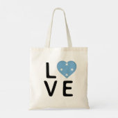 Liefde - Micronesia Flag Tote Bag (Achterkant)