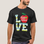 Liefde middelbare school Leerleraar Kind T-shirt (Voorkant)