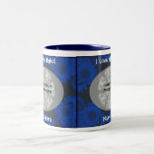 Liefde mijn Babci Floral Poolse grootmoeder Mok (Center)