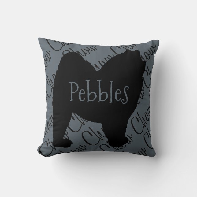 Liefde Mijn Chow Chow Dog Kussen (Voorkant)