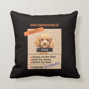 Liefde mijn Goldendole ondanks slechte gewoonten   Kussen